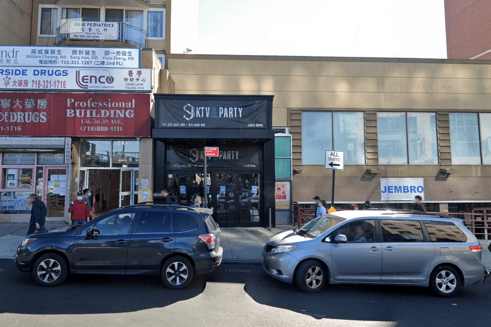 A fight broke out on Jan. 20 at 9 Plus KTV, a karaoke bar, after a 24-year-old man argued with an unidentified woman over a microphone.