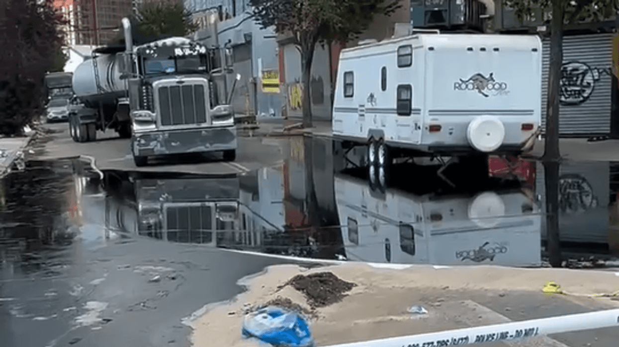 A firefighter was injured following large chemical spill in the Bronx.