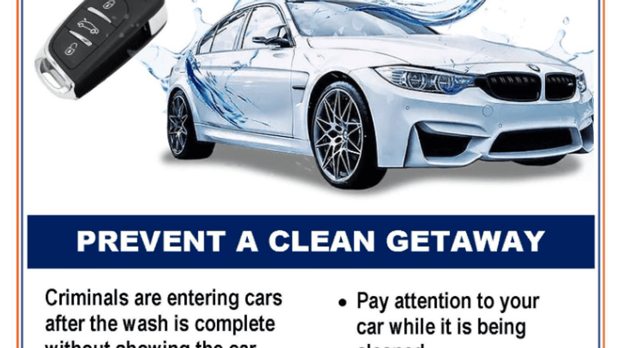 A flyer circulated by the Suffolk County Police Department