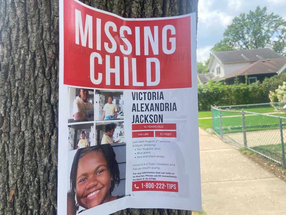 A flyer posted in South Minneapolis on Tuesday.