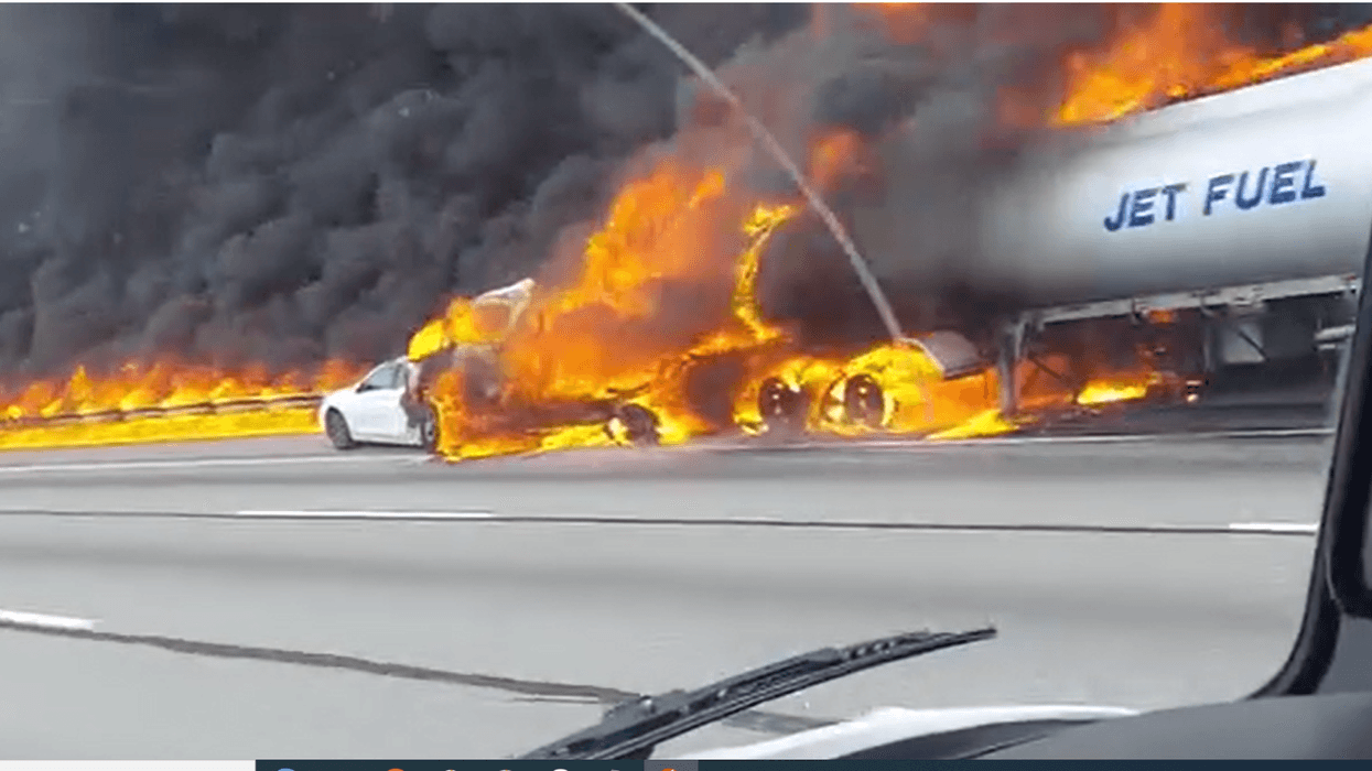 A fuel tanker crash in Montgomery County killed two people and left both sides of the Pa. Turnpike closed down for several hours.