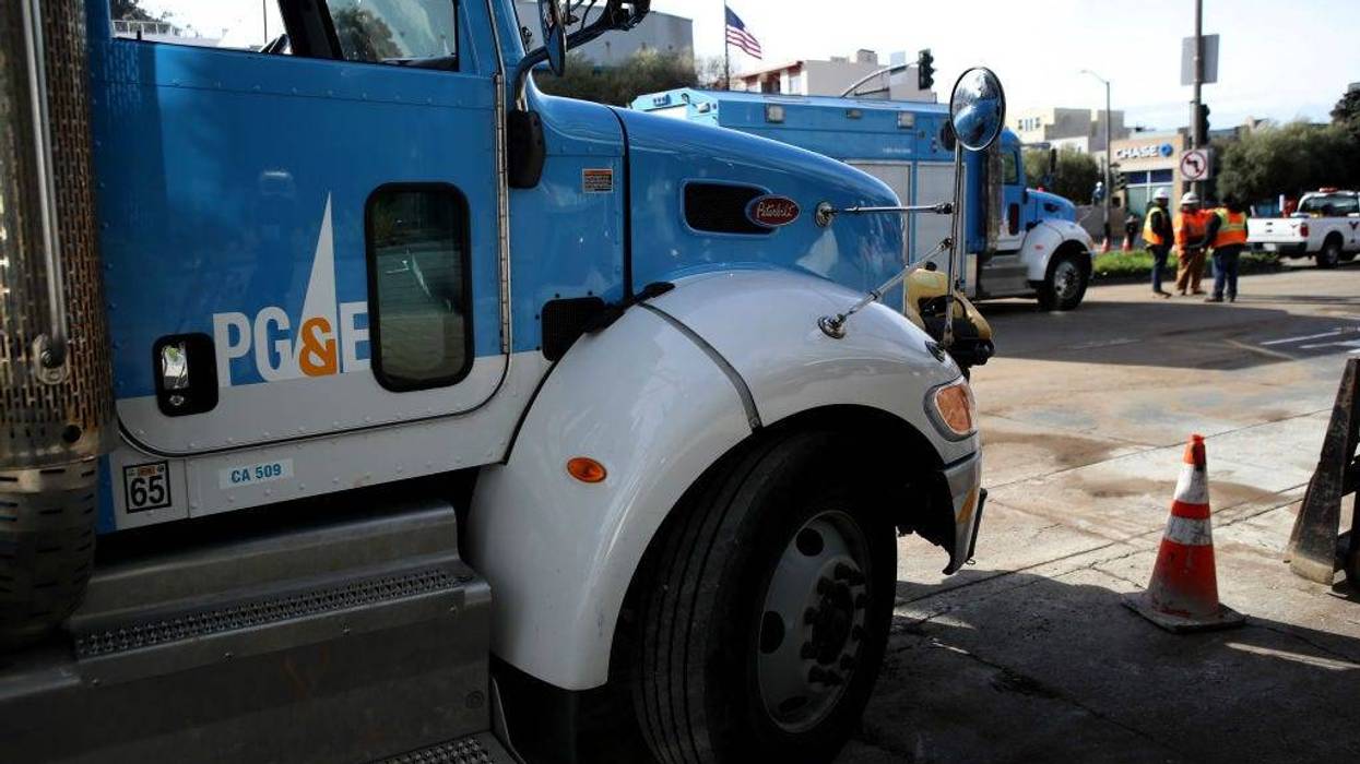 A gas line was ruptured Wednesday morning, prompting evacuations in the area.