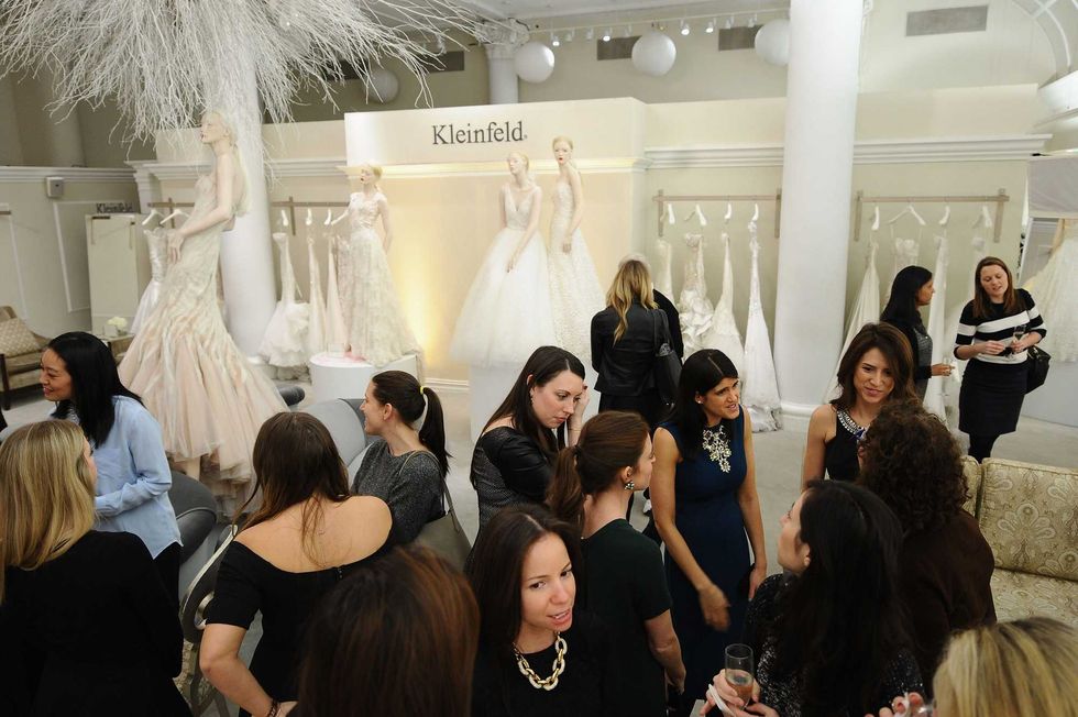 A general view of atmosphere during Gilt Celebrates Kleinfeld Bridal