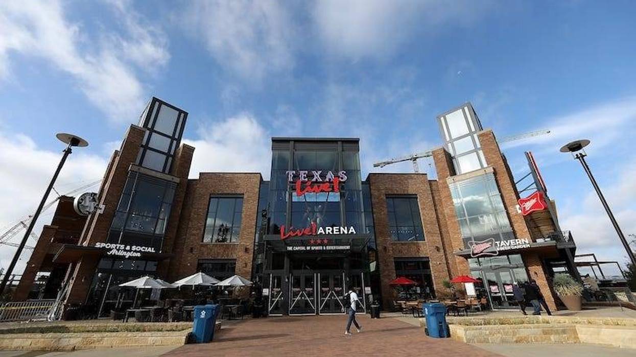 A general view of Texas Live! at Globe Life Field in Arlington, Texas