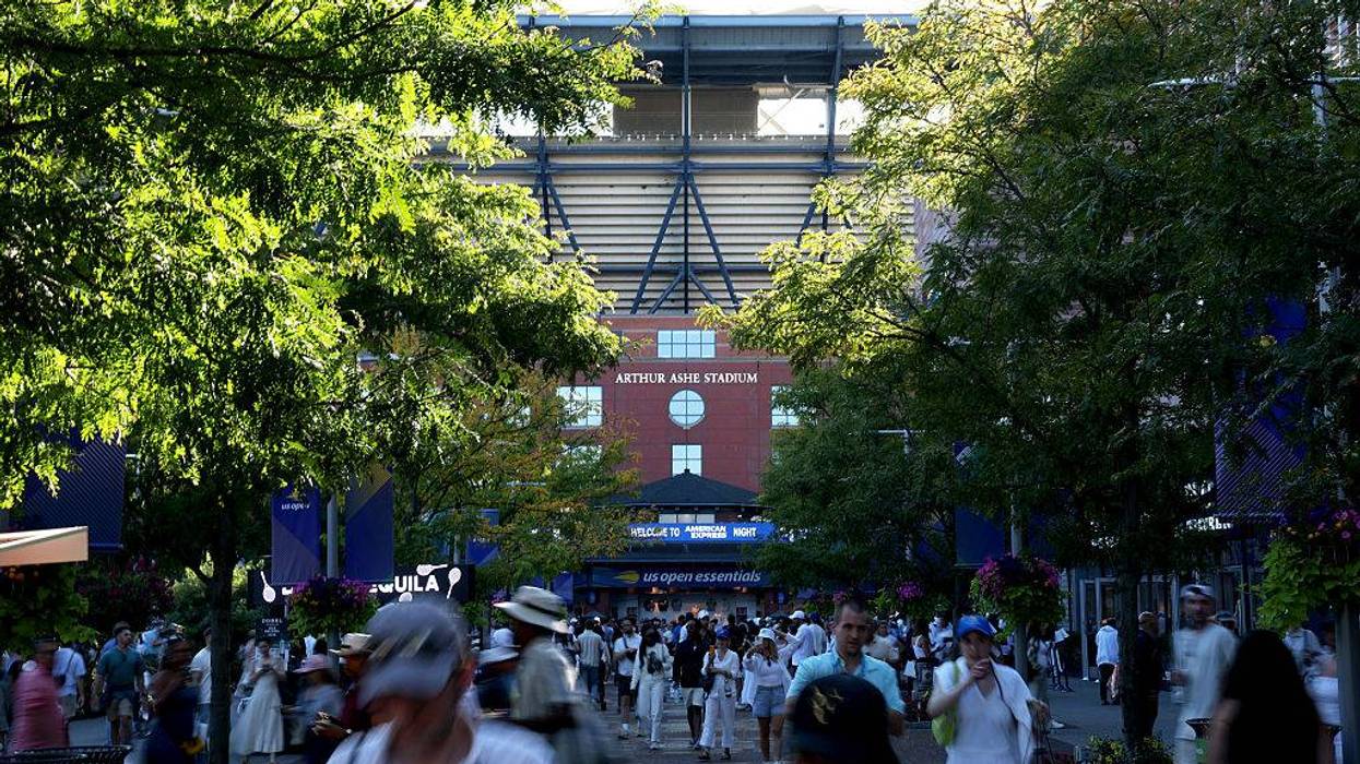 A general view of the Arthur Ashe Stadium and crowds on Day Nine during the 2025 US Open at USTA Billie Jean King National Tennis Center on August 28, 2025 in the Flushing neighborhood of the Queens borough of New York City.