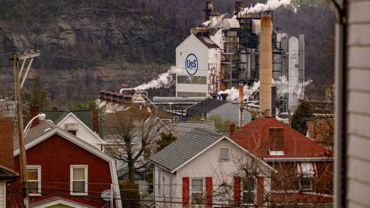 A general view of the exterior of the U.S. Steel Clairton Coke Plant, on March 20, 2024