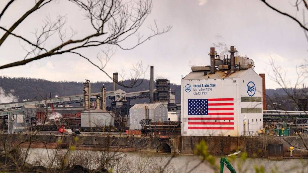 A general view of the exterior of the U.S. Steel Clairton Coke Plant, on March 20, 2024