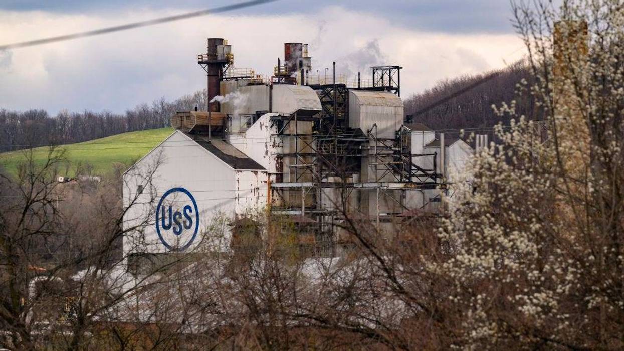 A general view of the exterior of the U.S. Steel Clairton Coke Plant