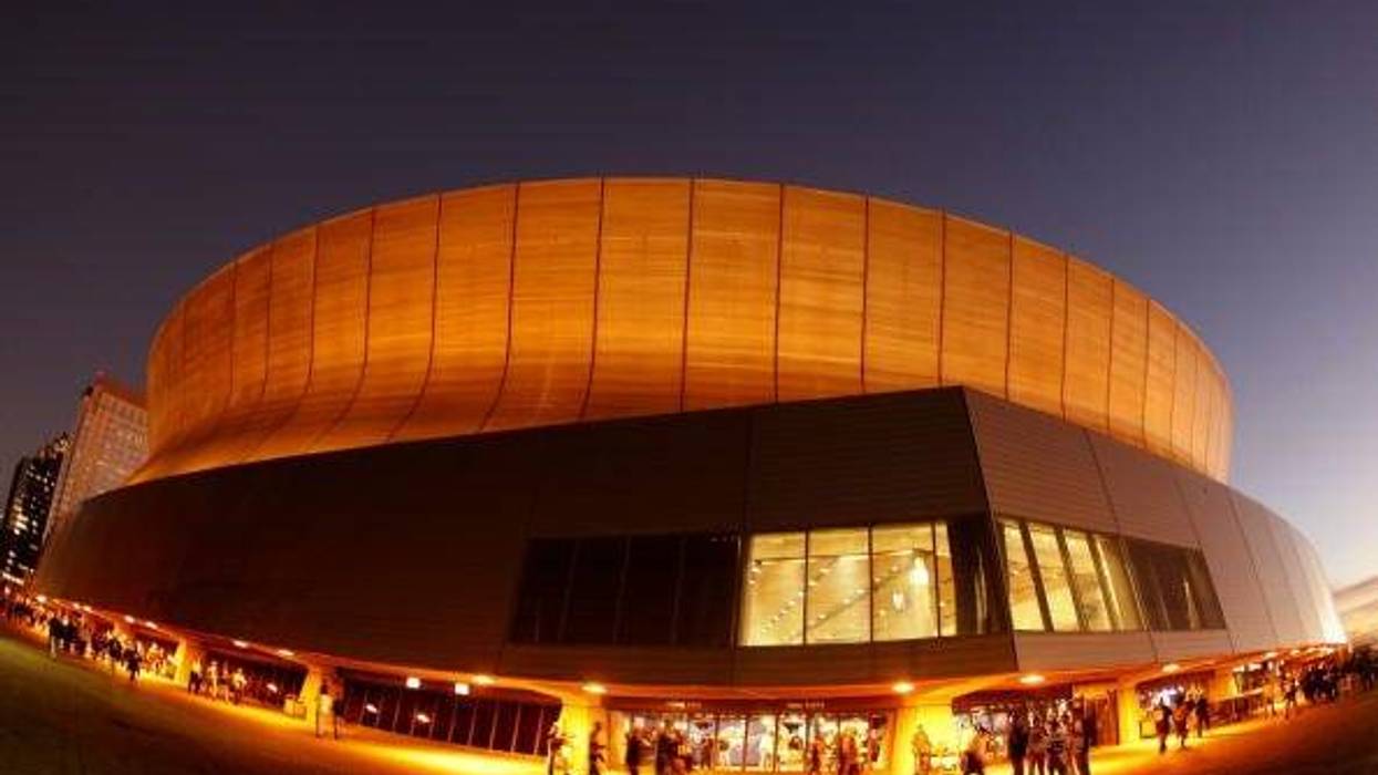 A general view of the Louisiana Superdome.