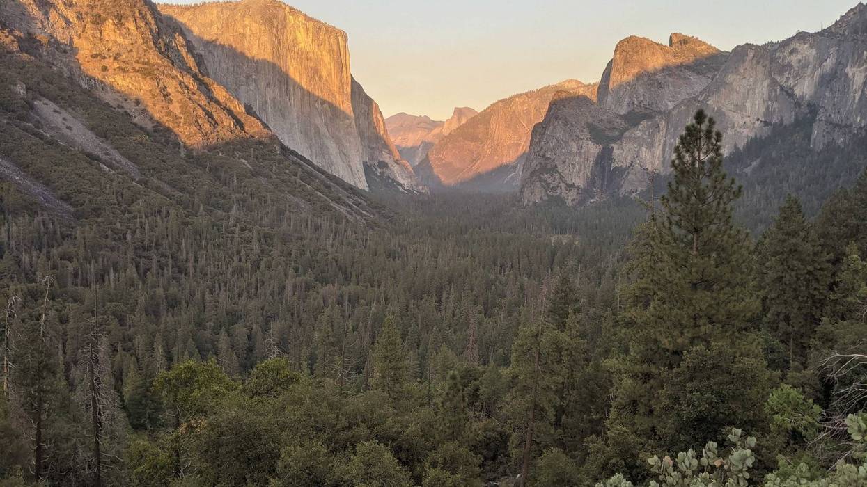 A general view of Yosemite National Park.