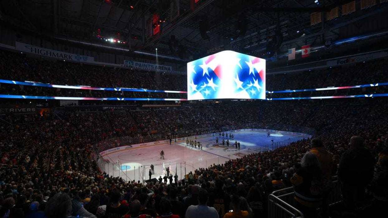 A general view prior to a game between the Pittsburgh Penguins and the Chicago Blackhawks