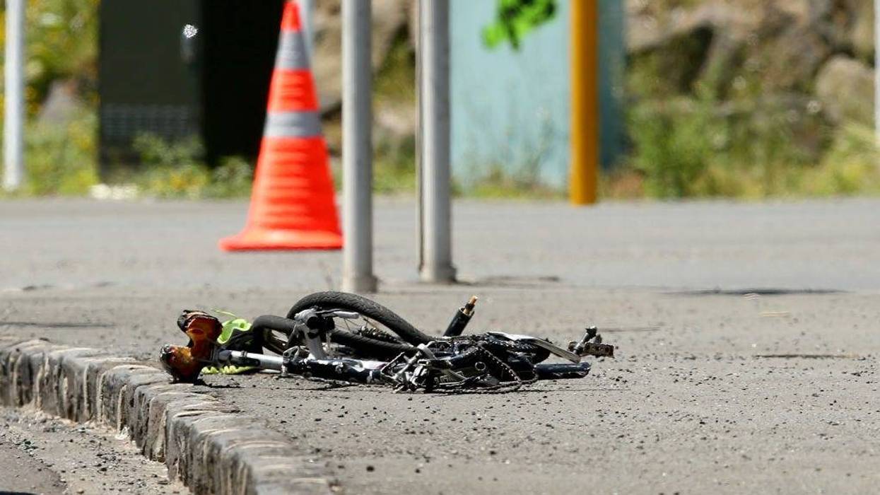 A girl died on Saturday in a fatal bicycle accident.