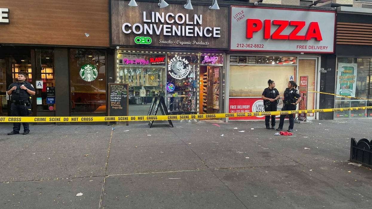 A good Samaritan was shot in the foot as he tried to stop a robbery on the Upper West Side early Monday
