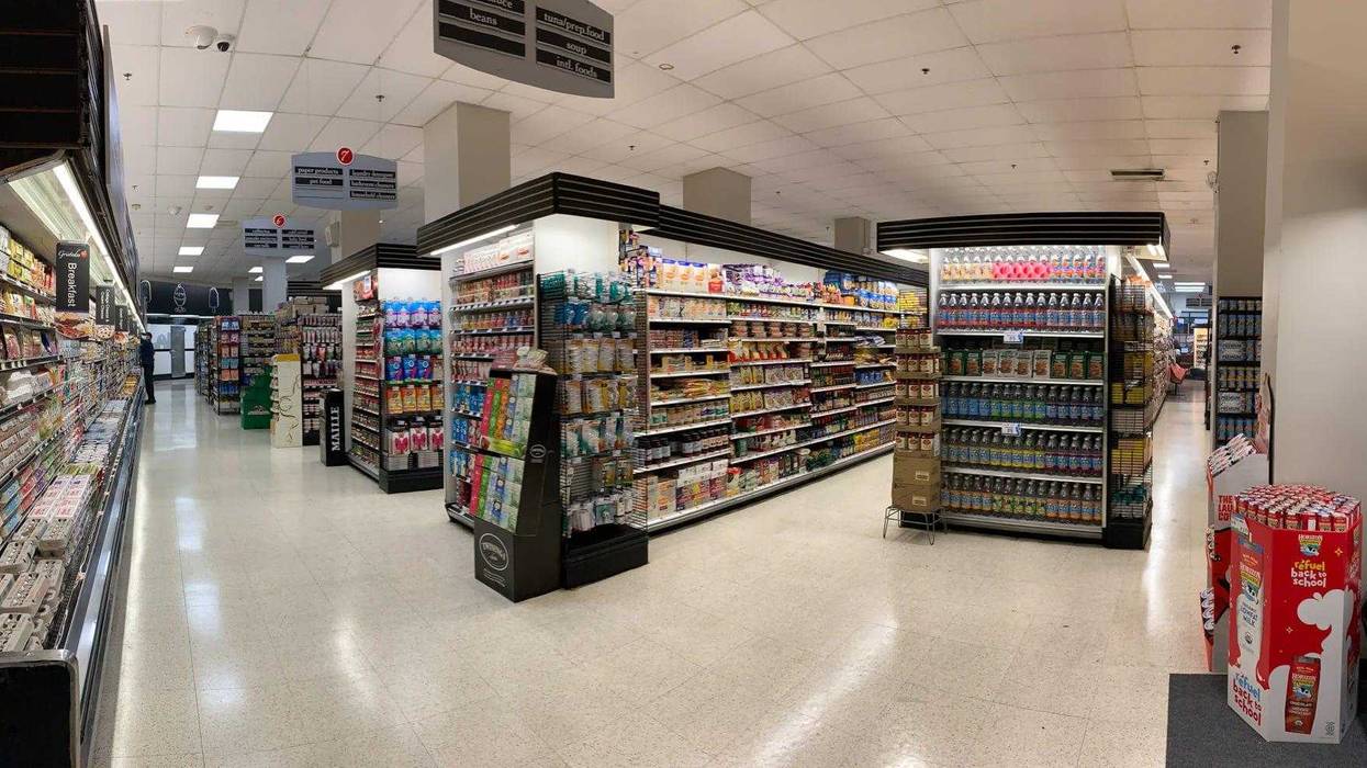 A Gristedes supermarket in New York City.