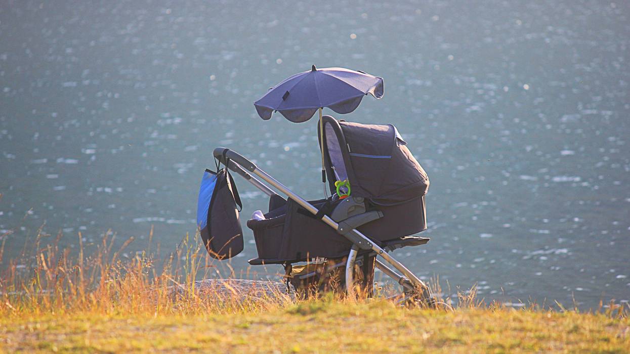 A group of quick-thinking bystanders saved the life of an 8-month-old baby girl Wednesday afternoon after a powerful gust of wind blew her stroller into Lake Michigan at Belmont Harbor on Chicago's North Side