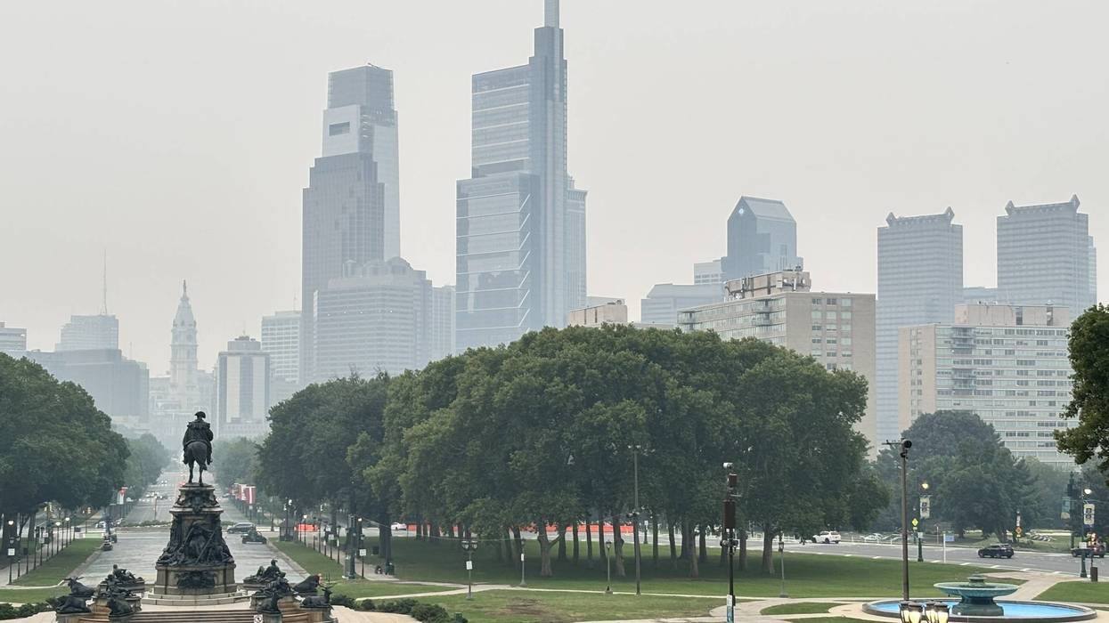 Smoke from Canadian wildfires prompts Code Red air quality alert in Philadelphia