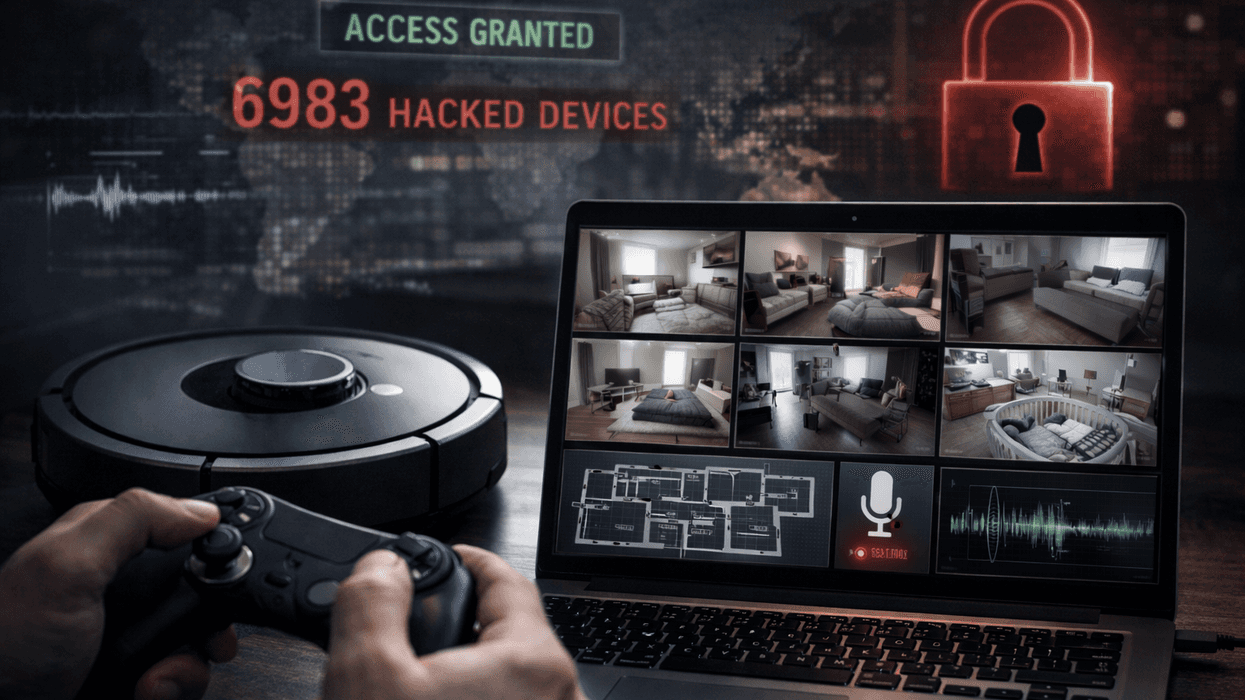 A hobbyist's weekend experiment with a brand-new robot vacuum accidentally exposed one of the most startling smart-home security failures in recent memory - giving him live access to cameras, microphones, and home floor plans from nearly 7,000 strangers' houses across 24 countries.