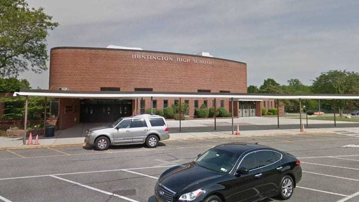 A Huntington High School student was arrested on Tuesday for making a "threat of mass harm" on Snapchat.