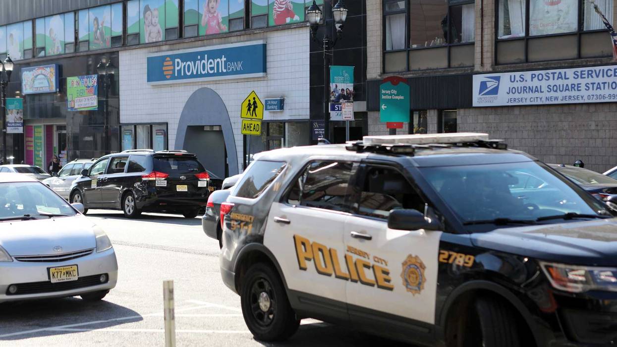 A Jersey City Police Department vehicle photographed in 2020.