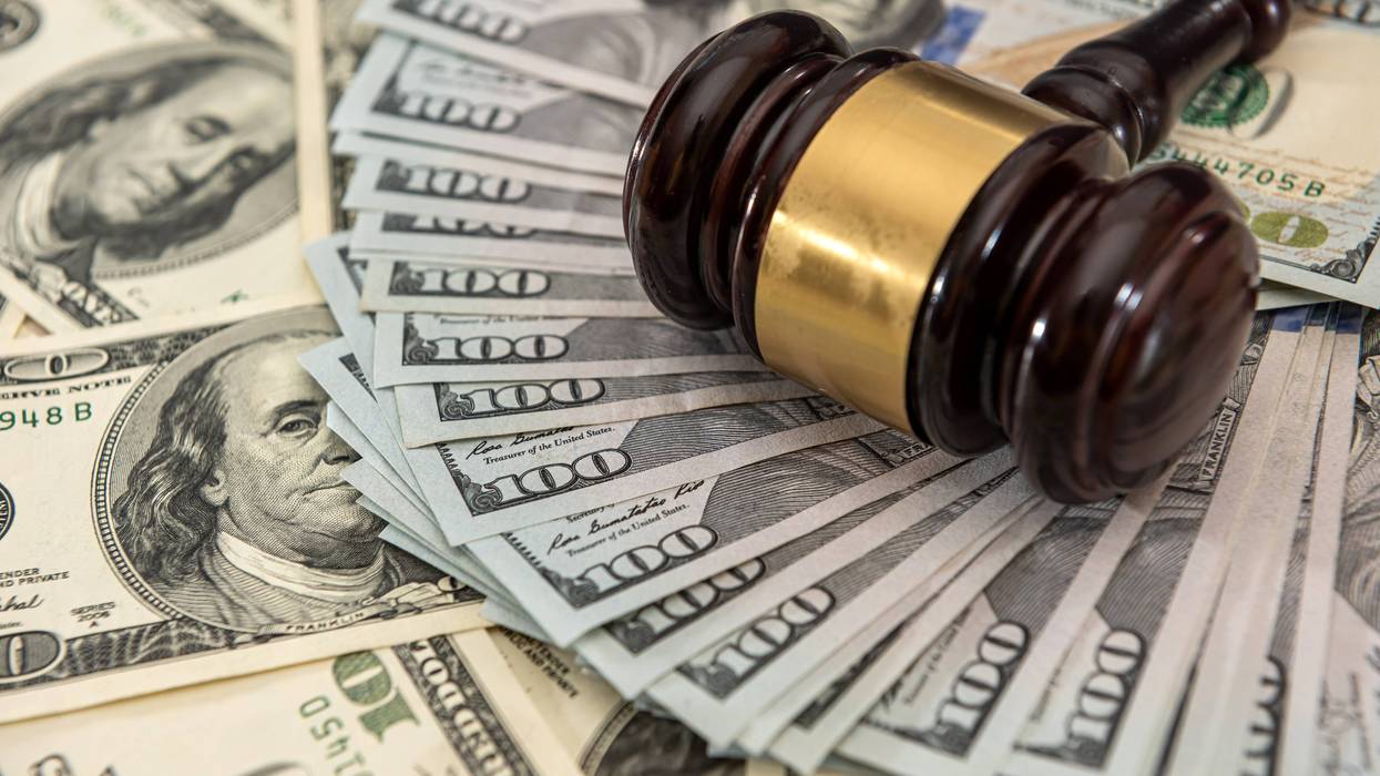 A judge's settlement.