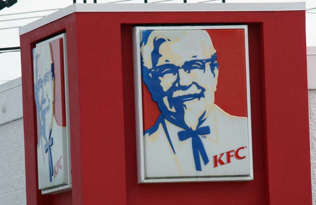 A KFC Sign (not from the location mentioned in this article.)