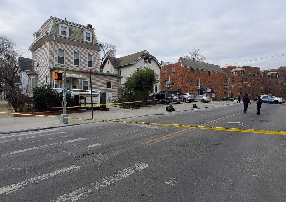 A knife was recovered at the scene after the attack on Dec. 27, 2022