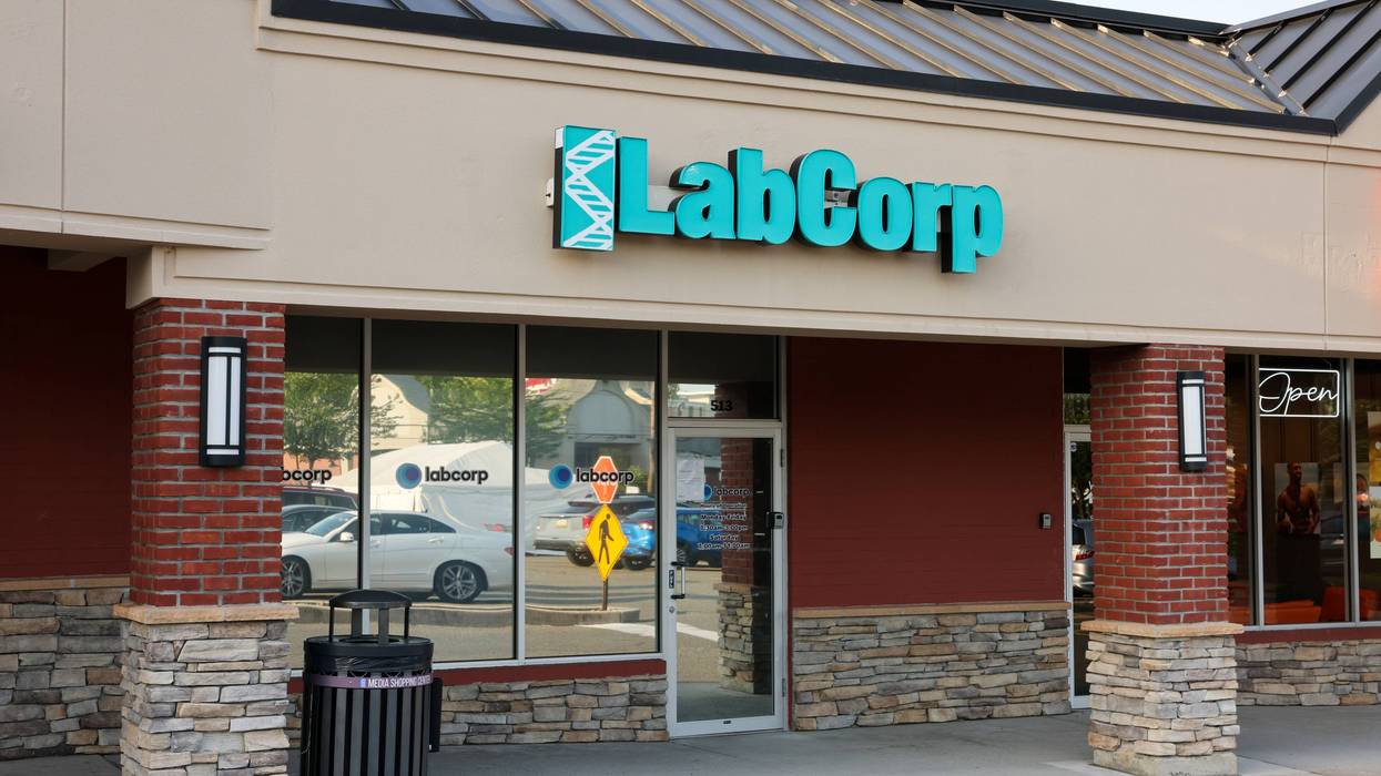 A Labcorp location in the Philadelphia suburbs.