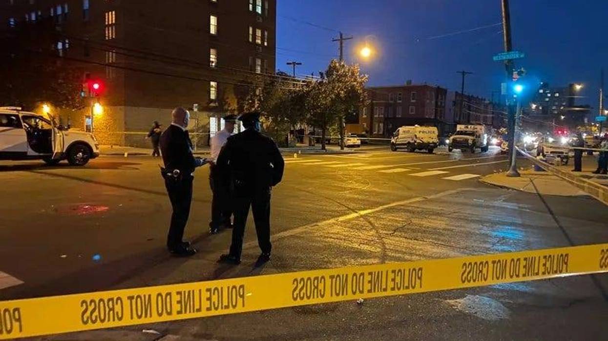A location in West Philadelphia where a student was shot and killed near his school in November 2021.
