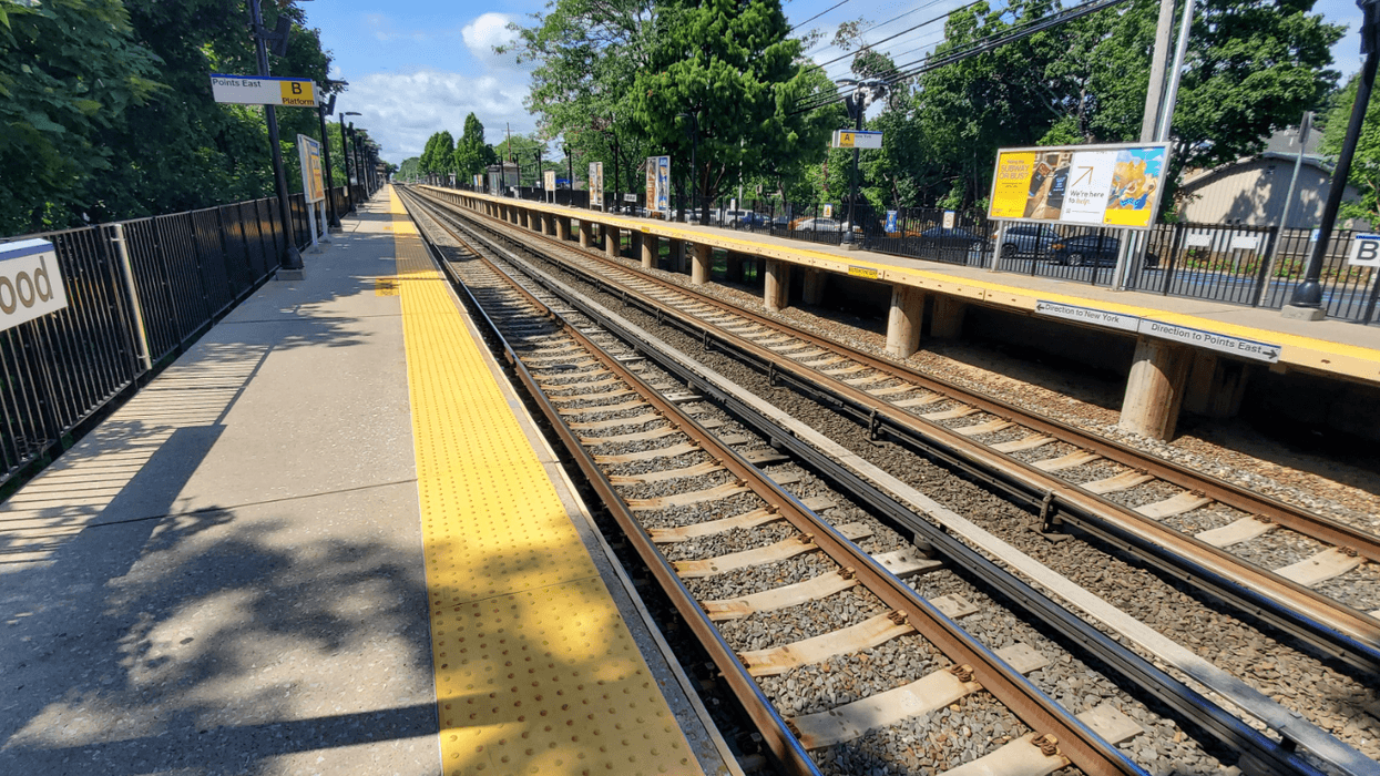 A Long Island commuter is suing the MTA for failing to protect her from a man who threw her off an LIRR train in July.