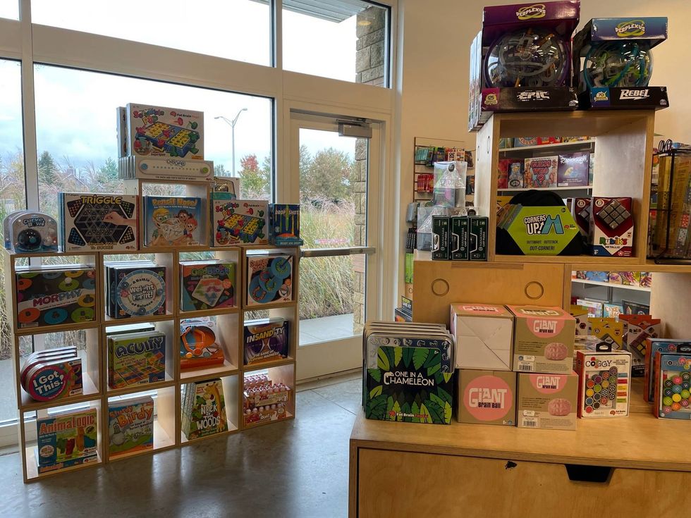 A look inside the Fat Brain Store in Overland Park, KS
