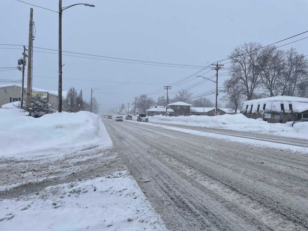 A look Northbound on Union Road in West Seneca