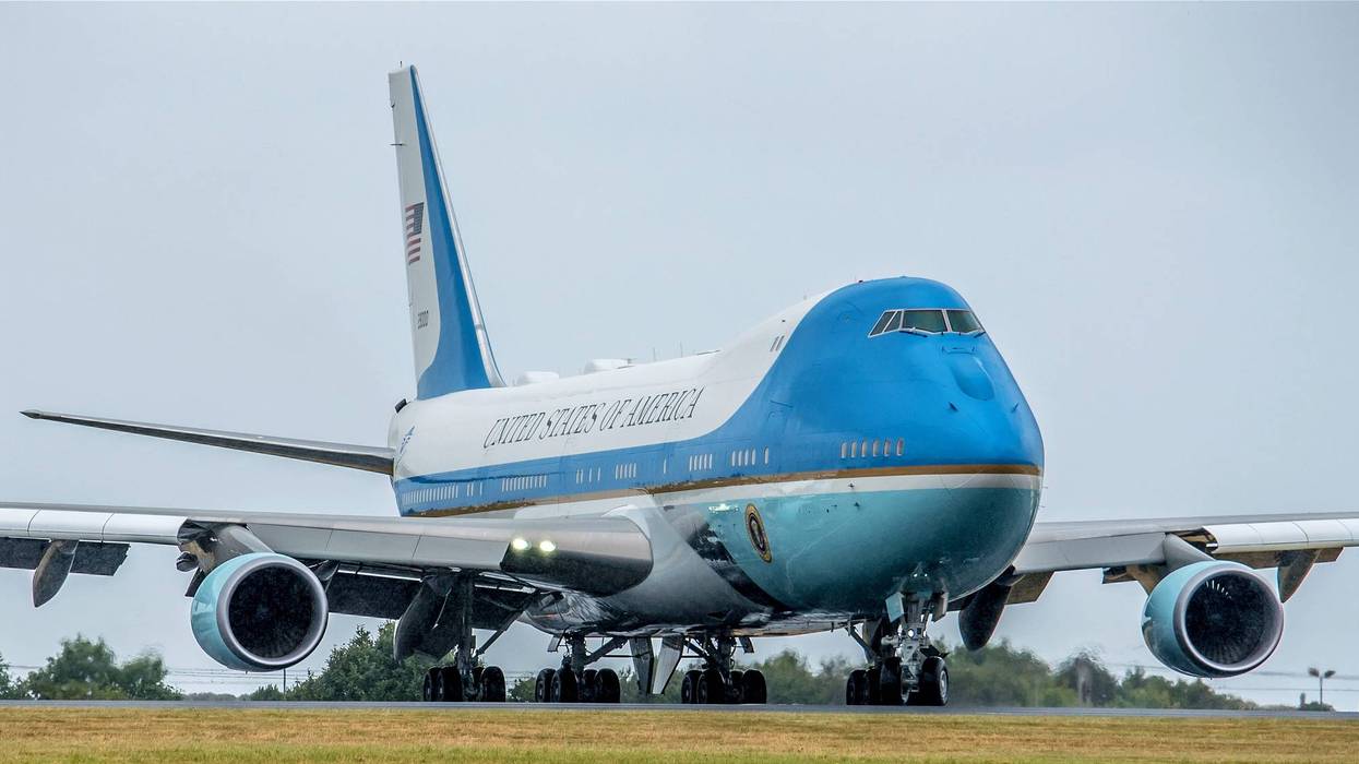 A luxury Boeing 747 donated by Qatar to former President Donald Trump is now being converted in Waco into what’s described as a “temporary Air Force One.”