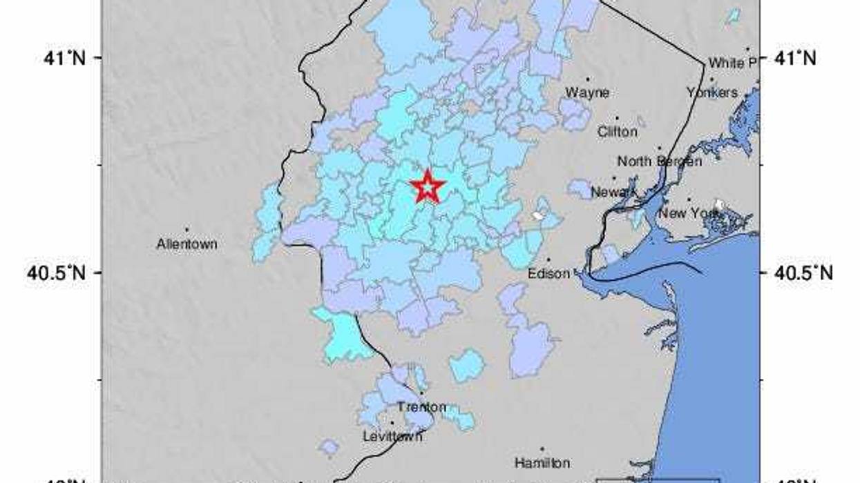 A magnitude 2.9 earthquake hit Somerset County on Friday and was felt across the region