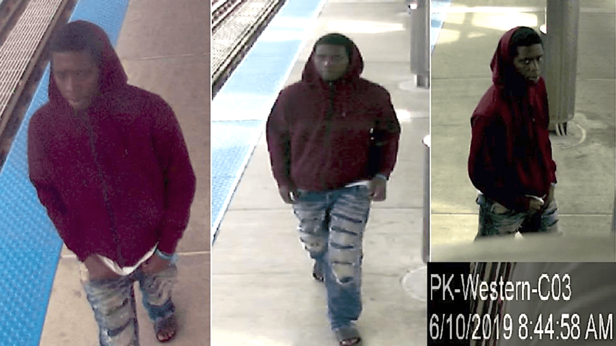 A male, between ages 17 and 20, allegedly approached a girl, June 10, 2019, at Western Avenue and performed a lewd act.