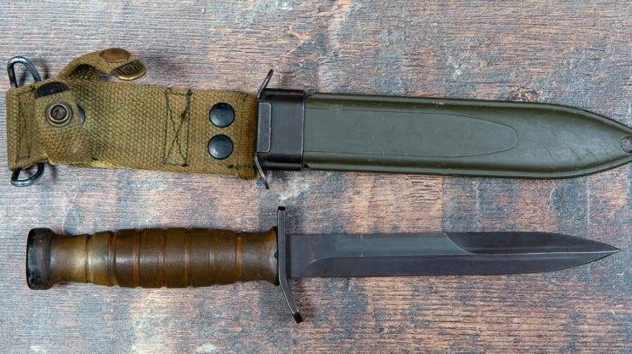 A man accidentally sold his grandfather's historic World War II knife