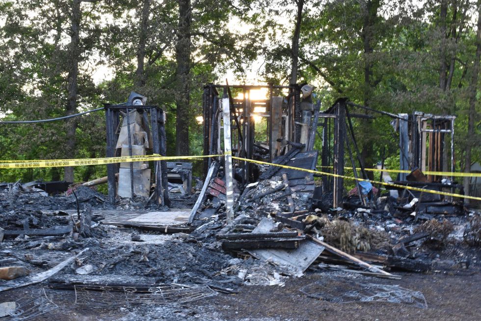 A man and a woman were found dead at the scene of an early-morning explosion at a Sewell home on Sunday