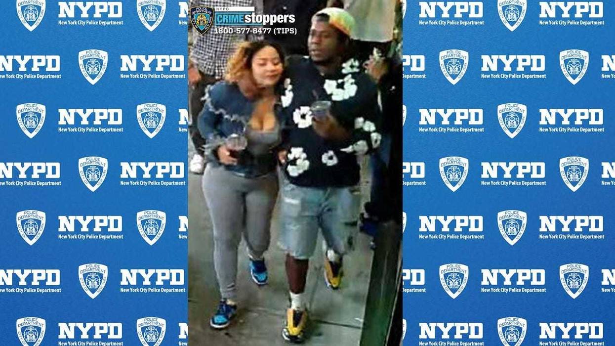 A man and woman are wanted for assaulting an on-duty FDNY firefighter in Little Italy earlier this month.