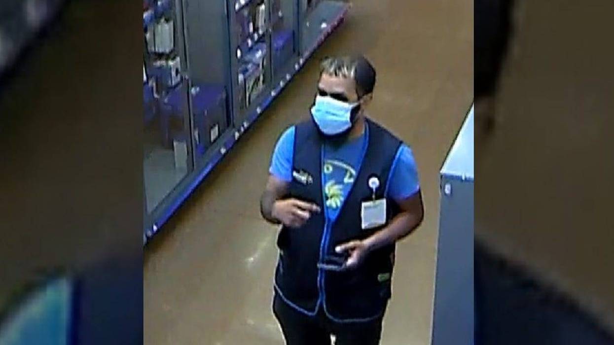 A man impersonating Walmart staff who stole items from a Montgomery County location.