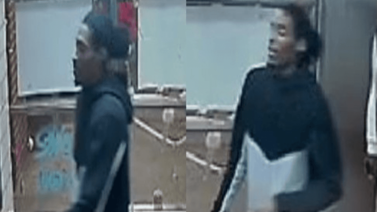 A man is wanted in connection to a hate-fueled beating and robbery in East Harlem earlier this month.
