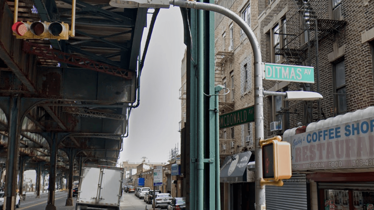 A man was arrested for allegedly slashing someone in an unprovoked attack at the corner of Ditmas Avenue and McDonald Avenue in Brooklyn early Saturday morning.