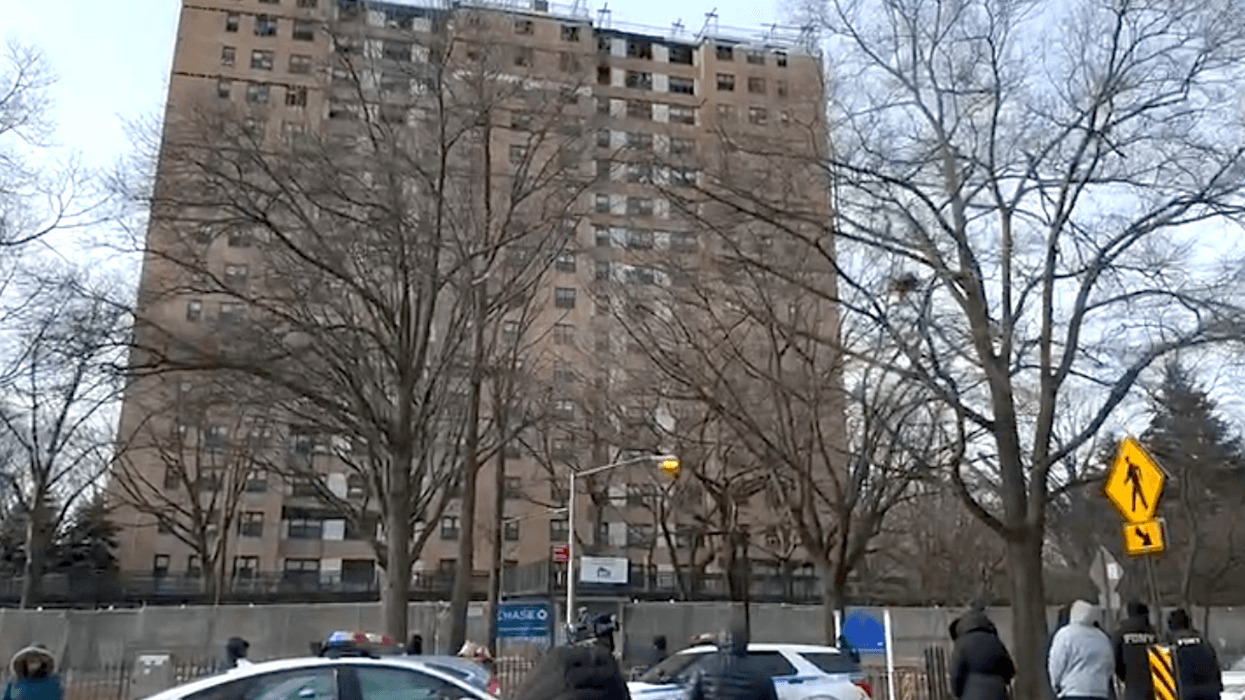 A man was killed and more than a dozen people were injured in Saturday's explosion and fire