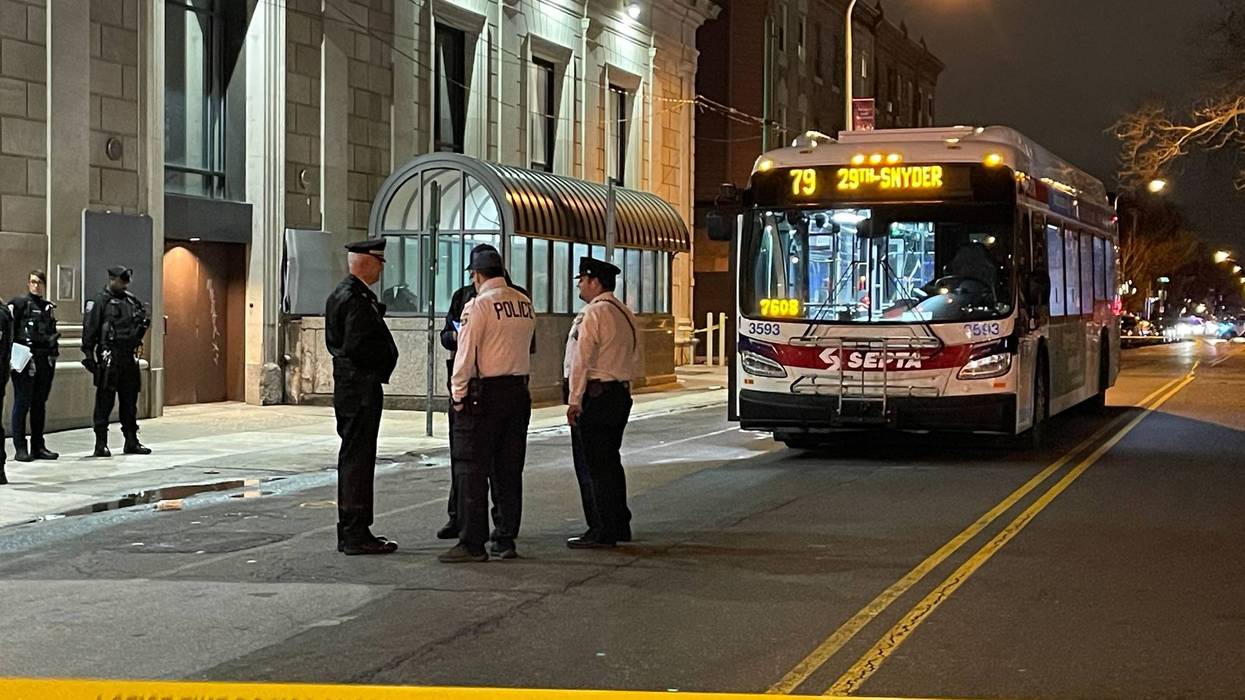 A man was shot and killed on this 79 bus in South Philadelphia