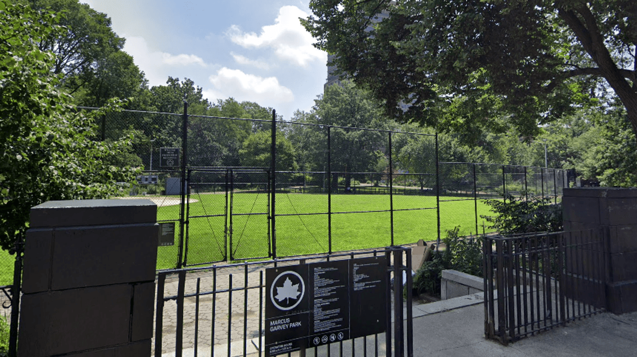 A man was shot in the leg at Marcus Garvey Park in Harlem on Nov. 12, 2024.