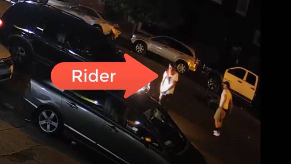 A man whom Philadelphia police say struck a skateboarder while he was riding a dirt bike in North Philadelphia on Sunday night. The 17-year-old skateboarder died Tuesday.