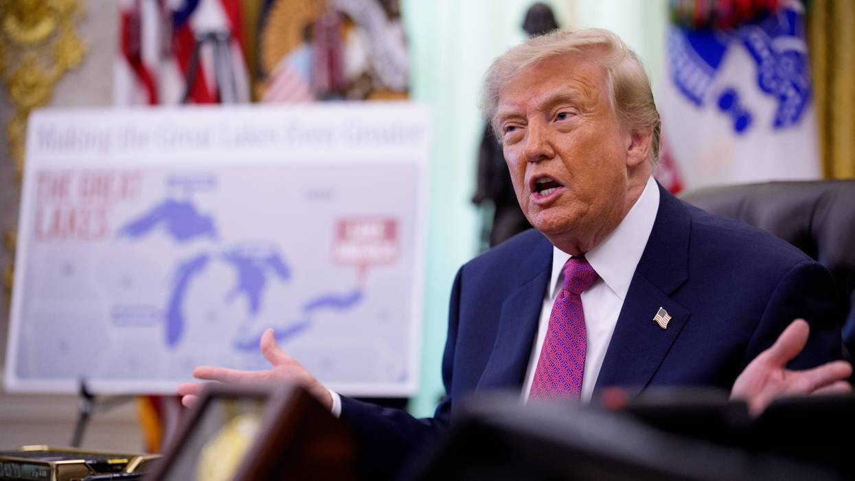 Trump signs order renaming Lake Ontario as 'Lake America'