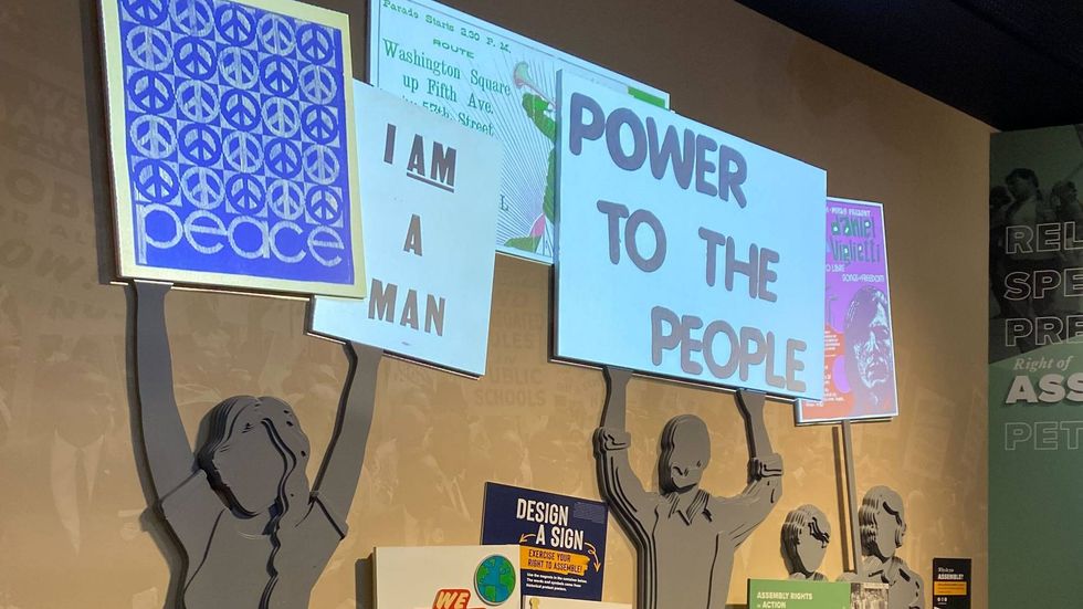 A Martin Luther King exhibition will be open at the National Constitution Center until spring.