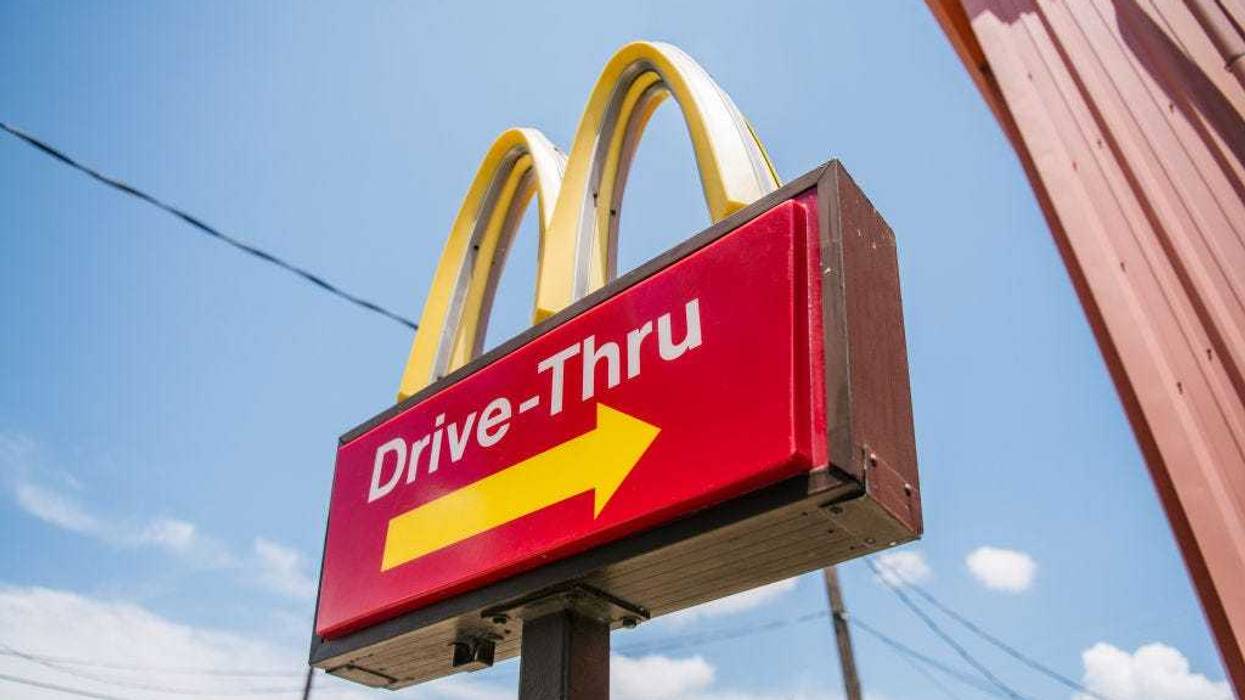 A McDonald's sign is shown on July 28, 2021 in Houston, Texas.