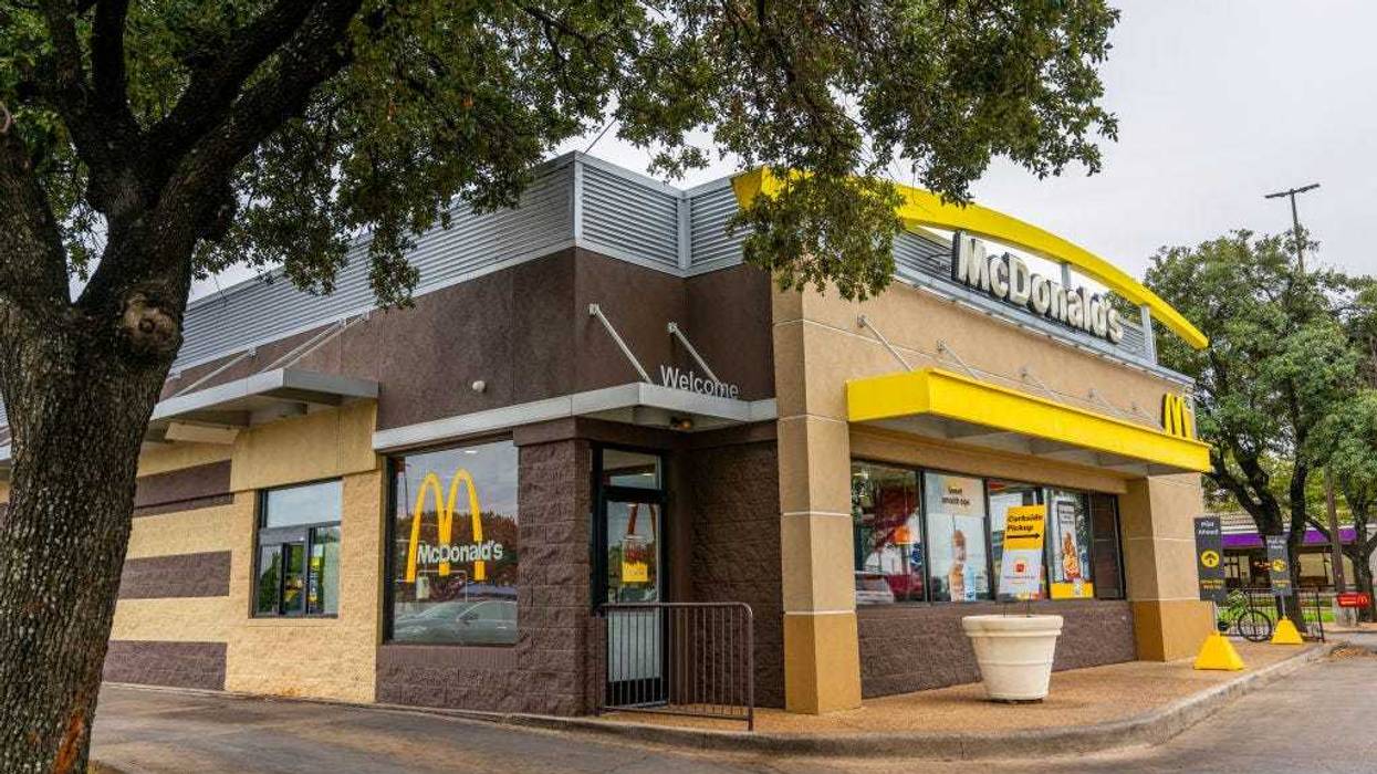 A McDonald's store is seen on October 30, 2023 in Austin, Texas.