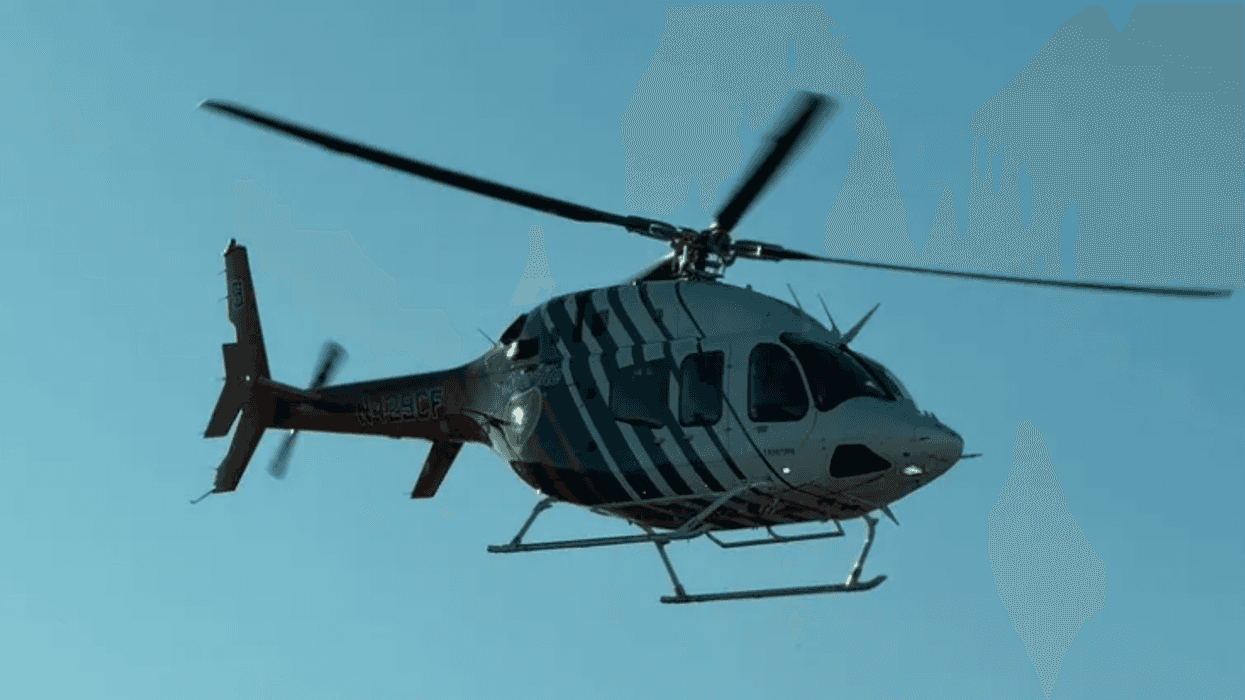 A medical helicopter responds to the scene of a sled crash in Kaufman County on Monday, Jan. 27, 2026.