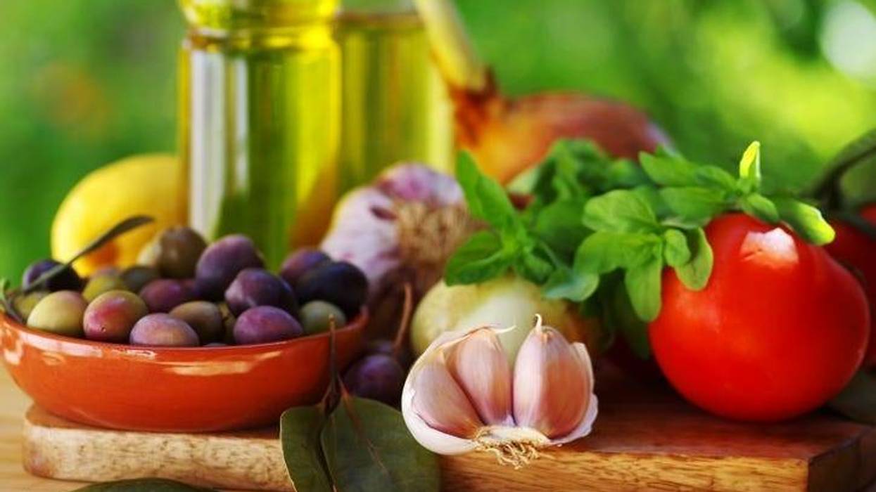 A Mediterranean diet.